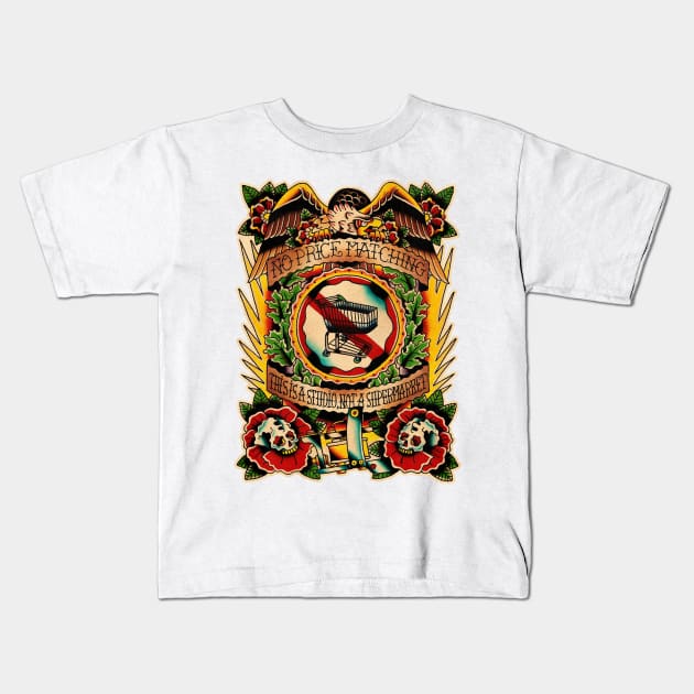 No price matching Kids T-Shirt by Don Chuck Carvalho
